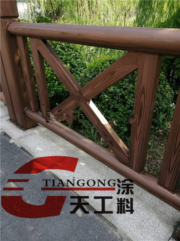 <strong>仿古木纹漆|古建筑木纹漆的应用|艺术仿古木纹漆效果</strong>