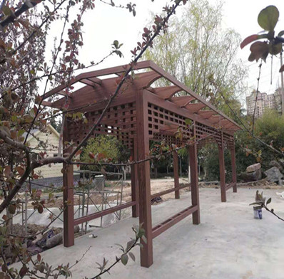 <strong>三门峡木纹漆/廊架木纹漆/木纹漆施工效果图</strong>